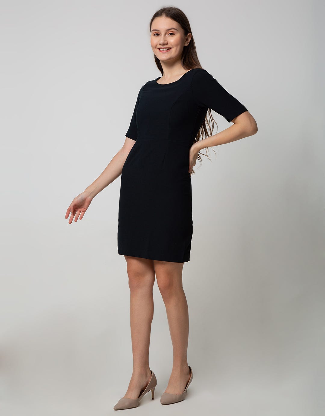 Edition Ladies Woman Body Fit DreShort Sleeve