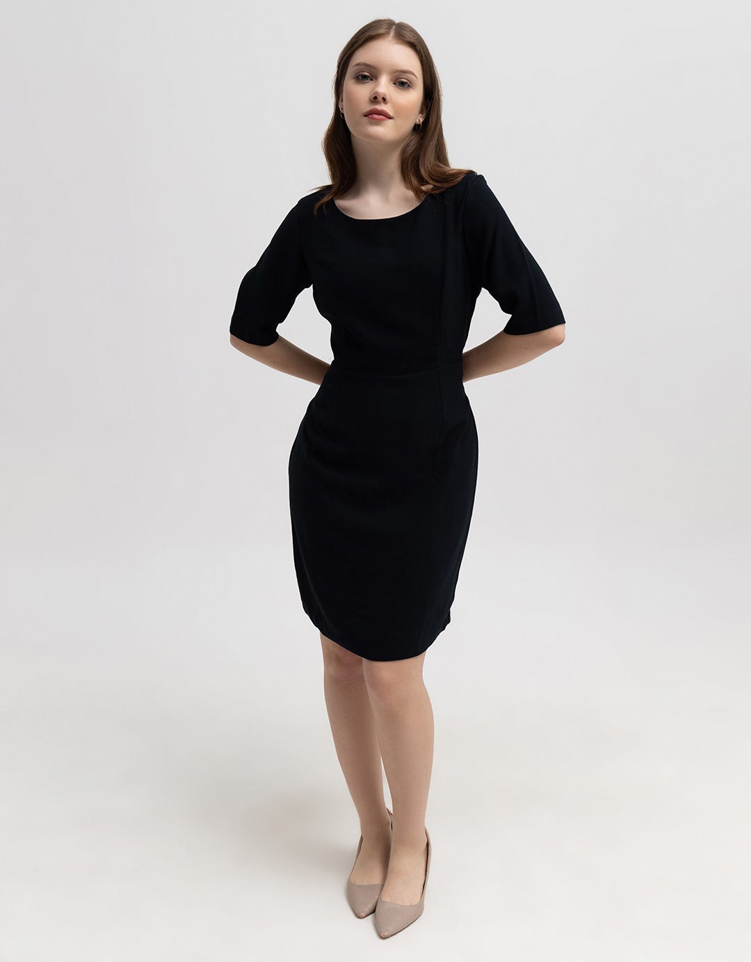 Edition Basic Classis Midi Dress Women