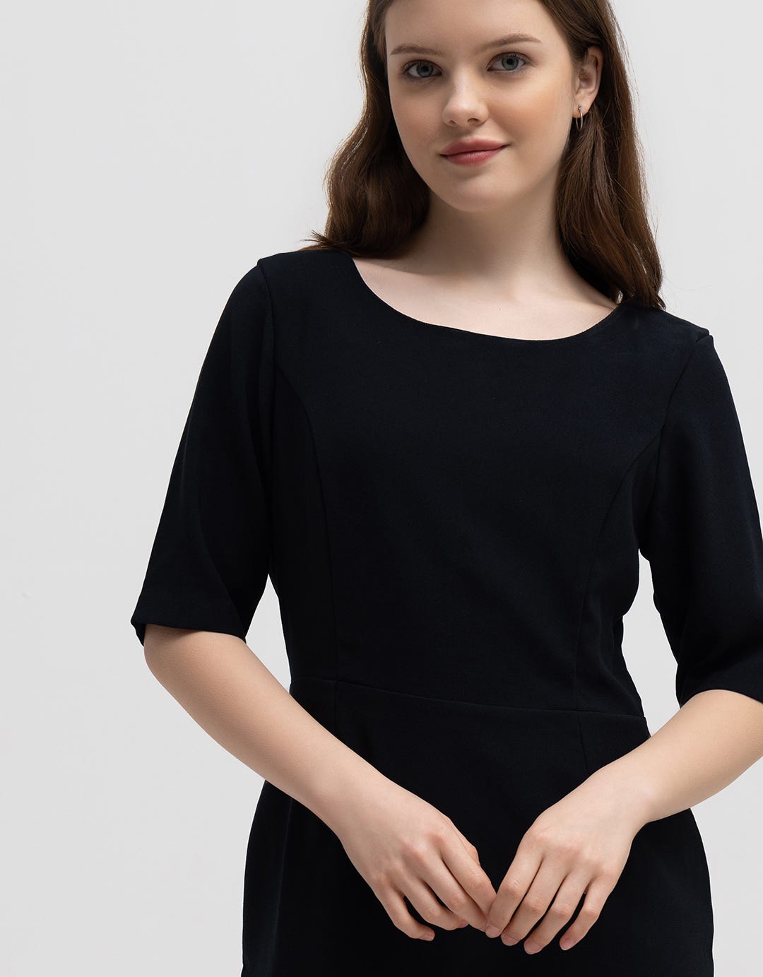 Edition Basic Classis Midi Dress Women