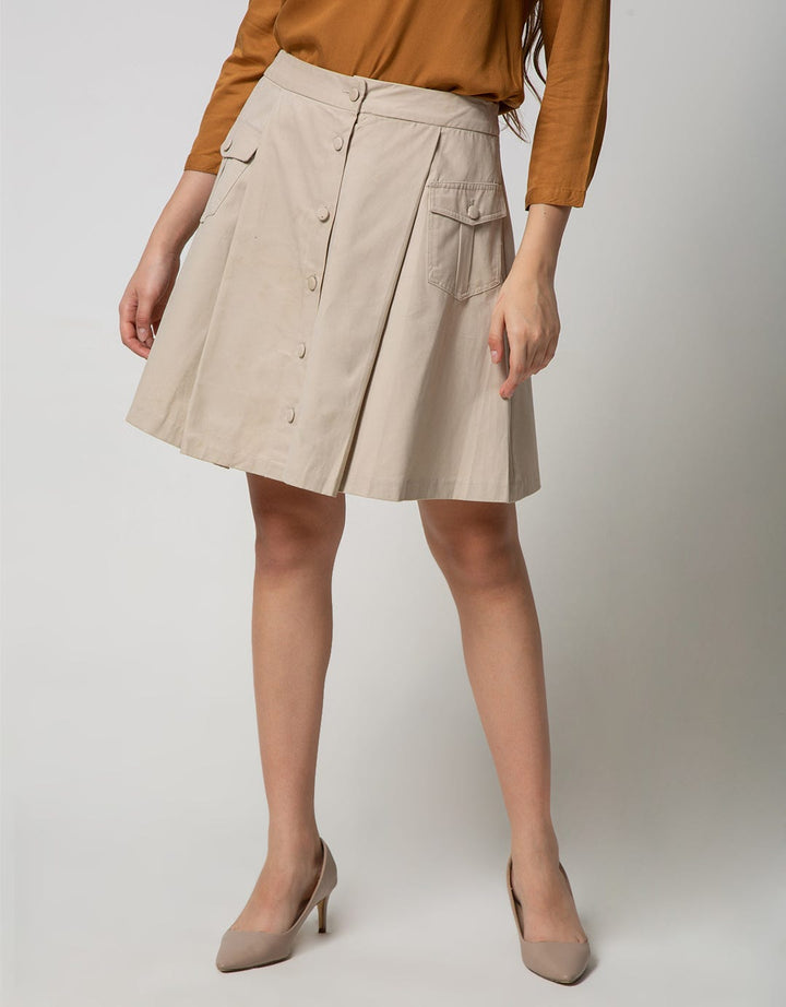 Edition Ladies Cream Mini Skirt