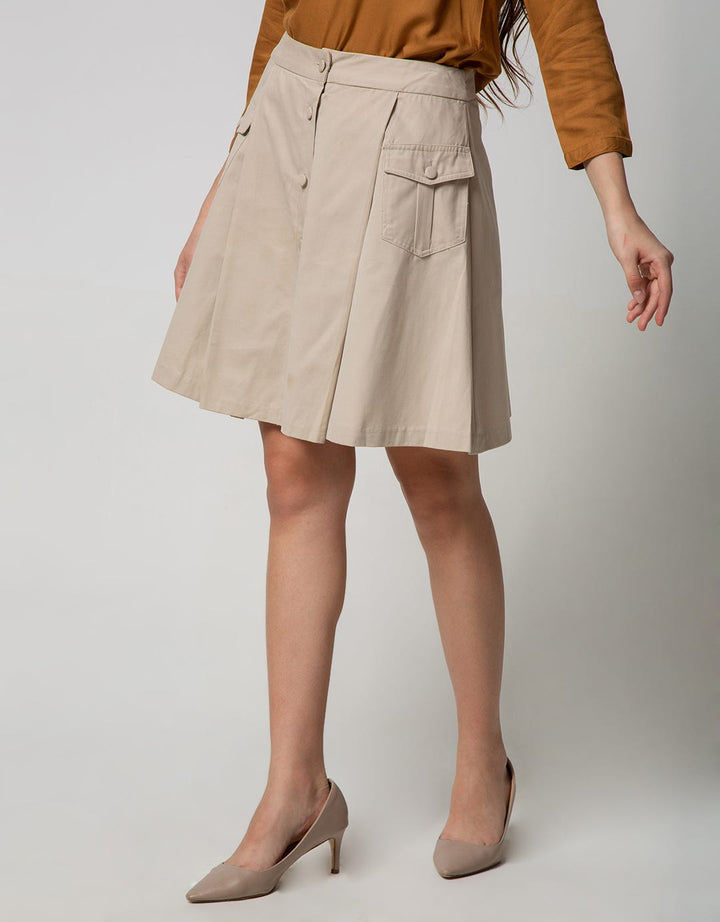 Edition Ladies Cream Mini Skirt