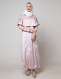 Cardinal Femme Layer Gamis With Brokat