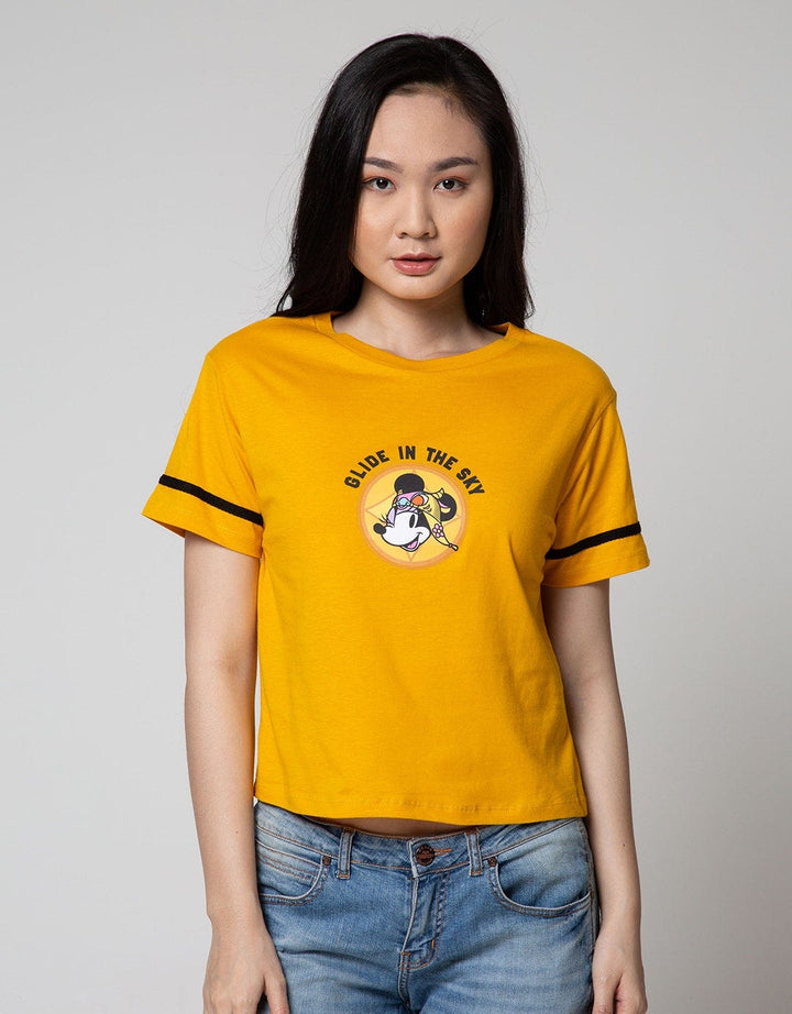 Disney T-Shirt Cropped Glide In The Sky