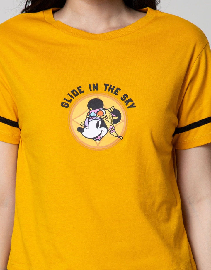 Disney T-Shirt Cropped Glide In The Sky