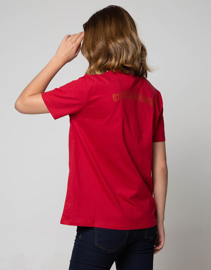 Disney Short Sleeve T-Shirt Cny Minnie Foil