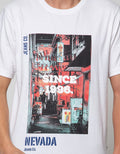 Nevada Short Sleeve T-Shirt Print Nevada China Town
