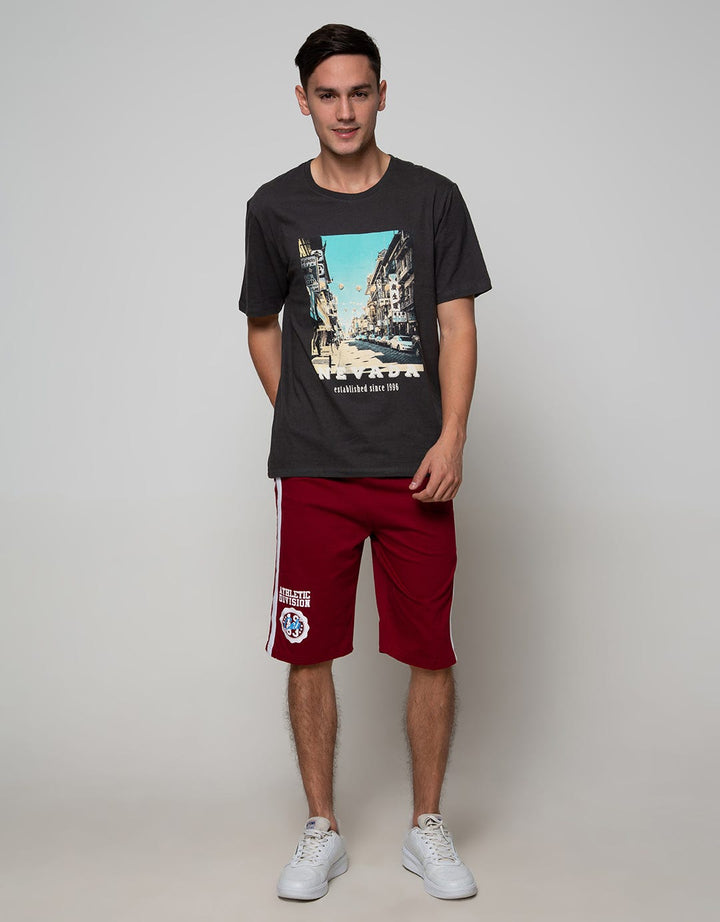 Nevada Short Sleeve T-Shirt Print Nevada China Town