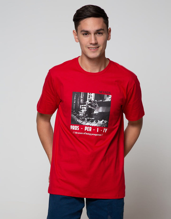 Nevada Short Sleeve T-Shirt Print