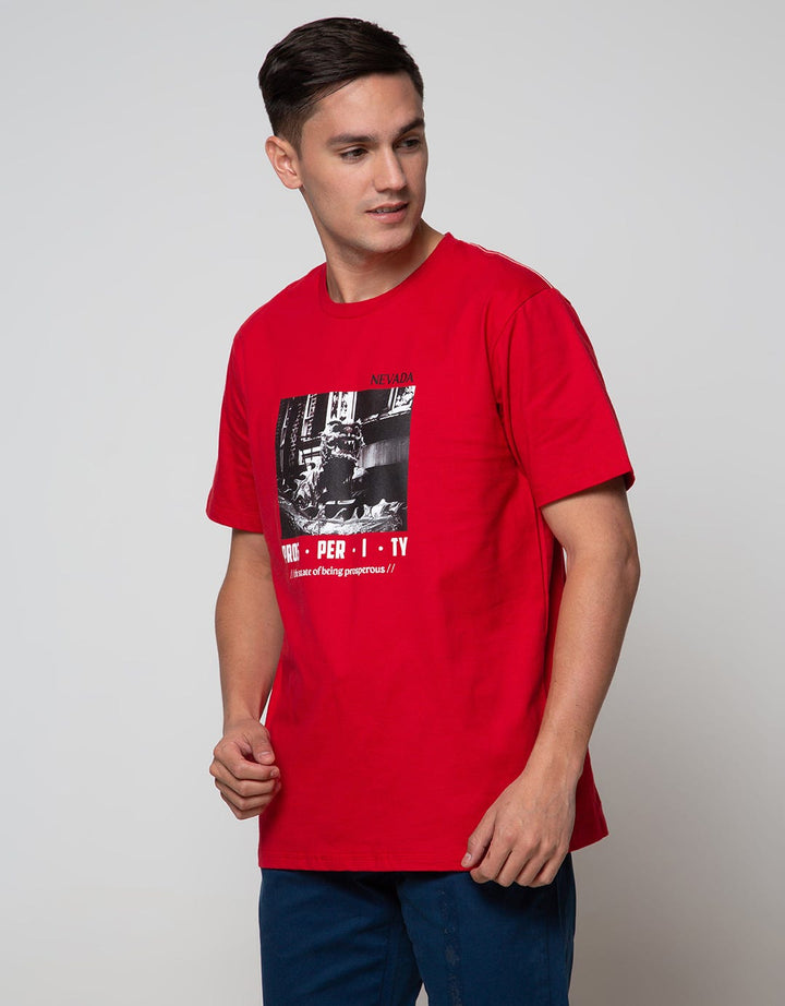 Nevada Short Sleeve T-Shirt Print
