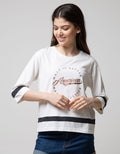 American Jeans 3/4 T-Shirt Sablon Foil