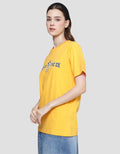 Disney Mickey Cny Print Kaos Lengan Pendek Wanita
