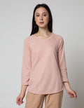 Details Long Sleeve T-Shirt Top Doubleface Stripe