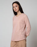 Details Long Sleeve T-Shirt Top Doubleface Stripe