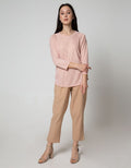 Details Long Sleeve T-Shirt Top Doubleface Stripe