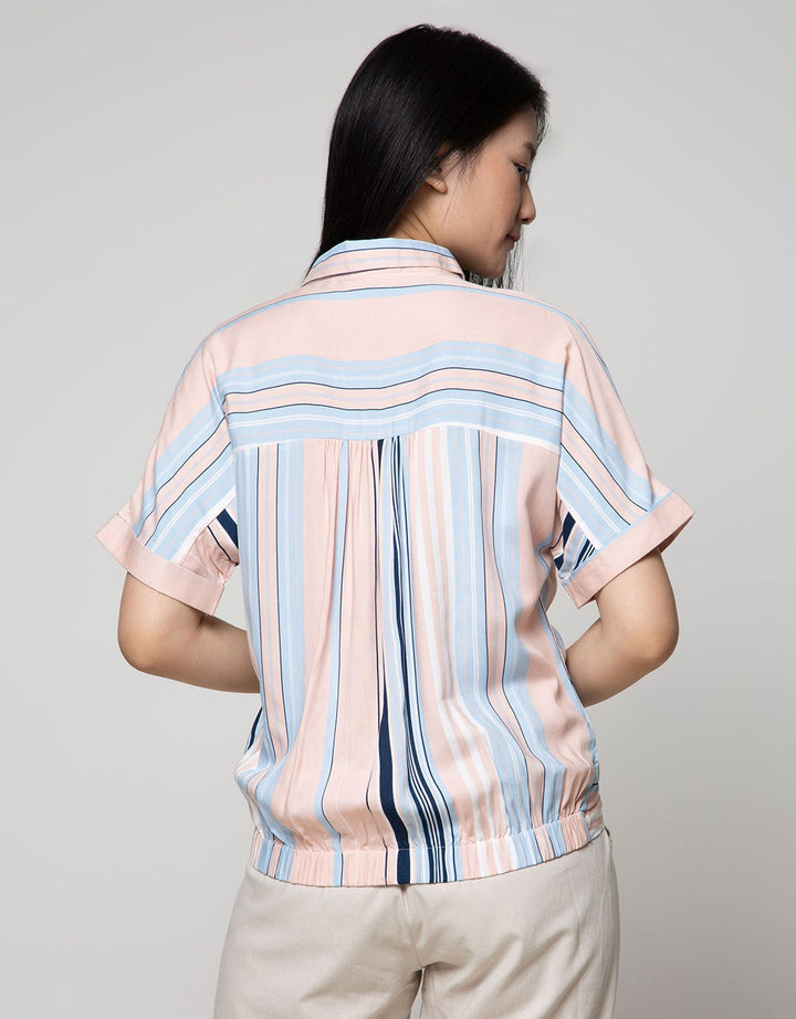 Details Short Sleeve Blouse
