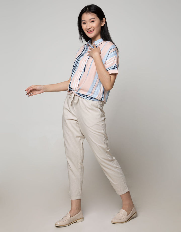 Details Short Sleeve Blouse