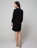 Nevada Long Sleeve Midi Dress Zipper