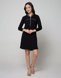 Nevada Long Sleeve Midi Dress Zipper