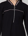 Nevada Long Sleeve Midi Dress Zipper