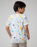 Little M Short Sleeve T-Shirt Fullprint Splash Play It Cool