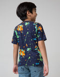 Little M Short Sleeve T-Shirt Fullprint Splash Cool Little Dude