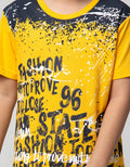 Little M Short Sleeve T-Shirt Splash Grafiti State Of Fashion