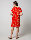 Nevada Short Sleeve Midi Dress Head