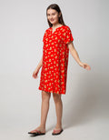 Nevada Short Sleeve Midi Dress Head