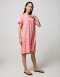 Nevada Short Sleeve Midi Dress Head