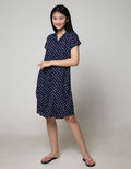 Nevada Short Sleeve Midi Dress Cat