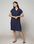 Nevada Short Sleeve Midi Dress Cat
