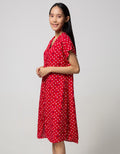 Nevada Short Sleeve Midi Dress Cat
