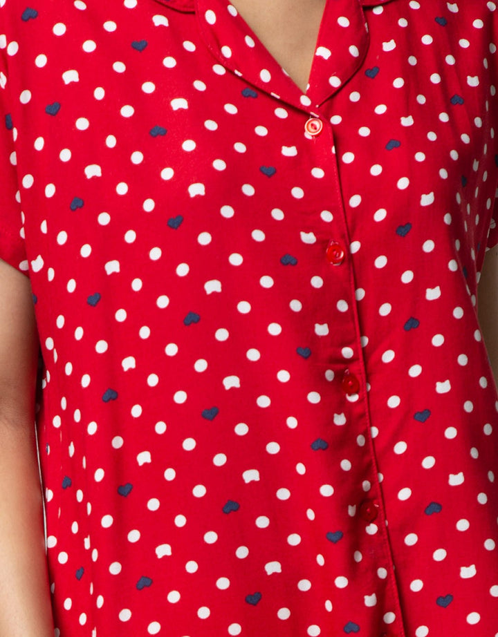 Nevada Short Sleeve Midi Dress Cat