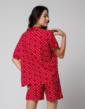 Nevada Short Sleeve Pyjama Shorts Pants Cat Poka