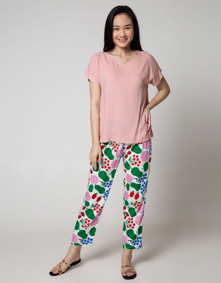 Nevada Sleepwear Ss Pyjama Pants Tutti Fruitty