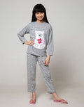 Kidz Too Top - Bottom Pajama Set Long Sleeve Long Pants Cute Bear