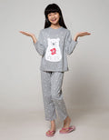 Kidz Too Top - Bottom Pajama Set Long Sleeve Long Pants Cute Bear