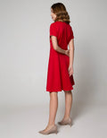 Connexion Short Sleeve Midi Dress Cny 2021 Embro Flower