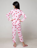 Kidz Too Top - Bottom Pajama Set Long Sleeve Long Pants Full Print Love