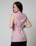 Connexion Formal Vest No Sleeve Embro Cherry Blossom With