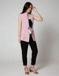 Connexion Formal Vest No Sleeve Embro Cherry Blossom With