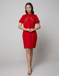 St. Yves Short Sleeve Midi Dress Embro