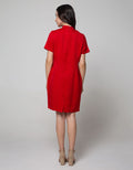 St. Yves Short Sleeve Midi Dress Embro