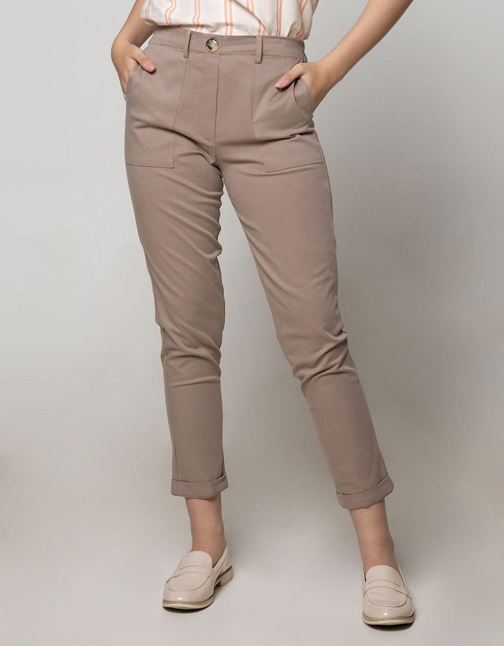 St. Yves Ankle Pants Kancing