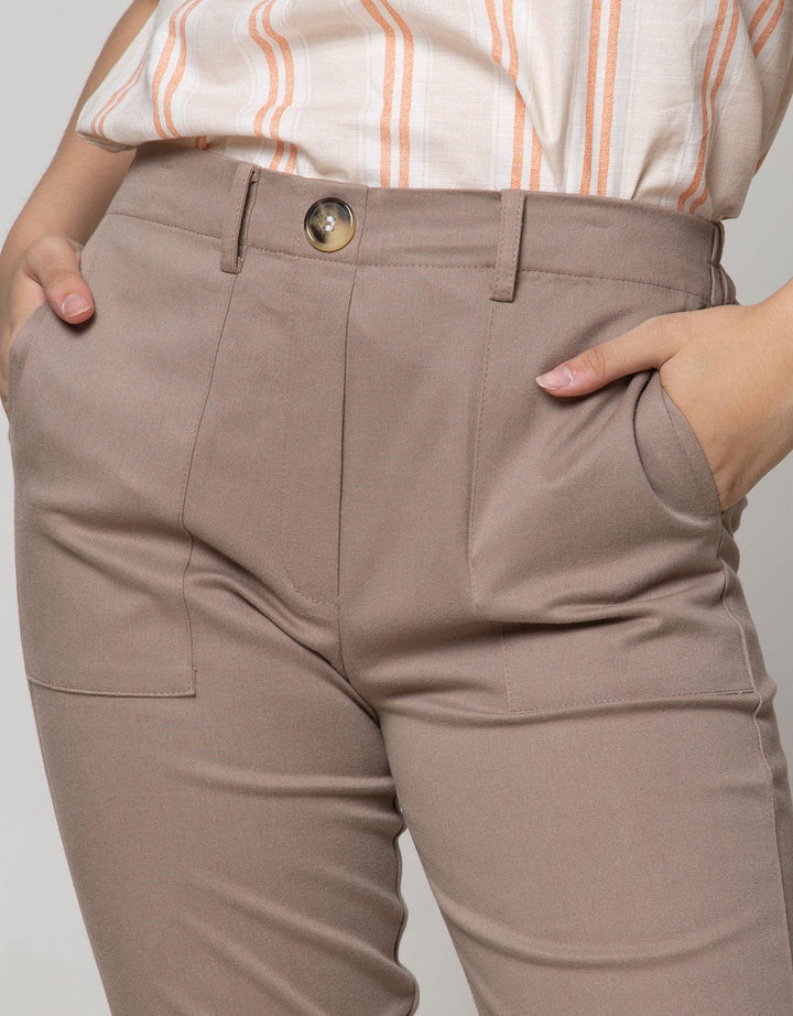 St. Yves Ankle Pants Kancing