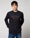 Details Long Sleeve Solid City Theme Beverly Hills Sweatshirt