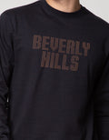 Details Long Sleeve Solid City Theme Beverly Hills Sweatshirt