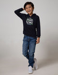 Little M Dino I'M Roarsome Hoodie Sweater