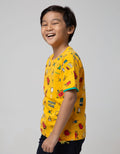 Little M Short Sleeve T-shirt Fullprint Food