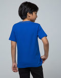 Little M Short Sleeve T-Shirt Dino Score Laken Embroidery